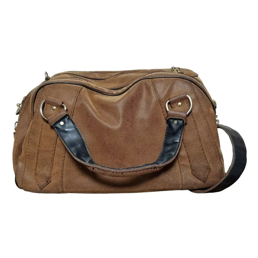 Vintage Belding Sports Duffel‎ Bag Basketball Exterior Little City